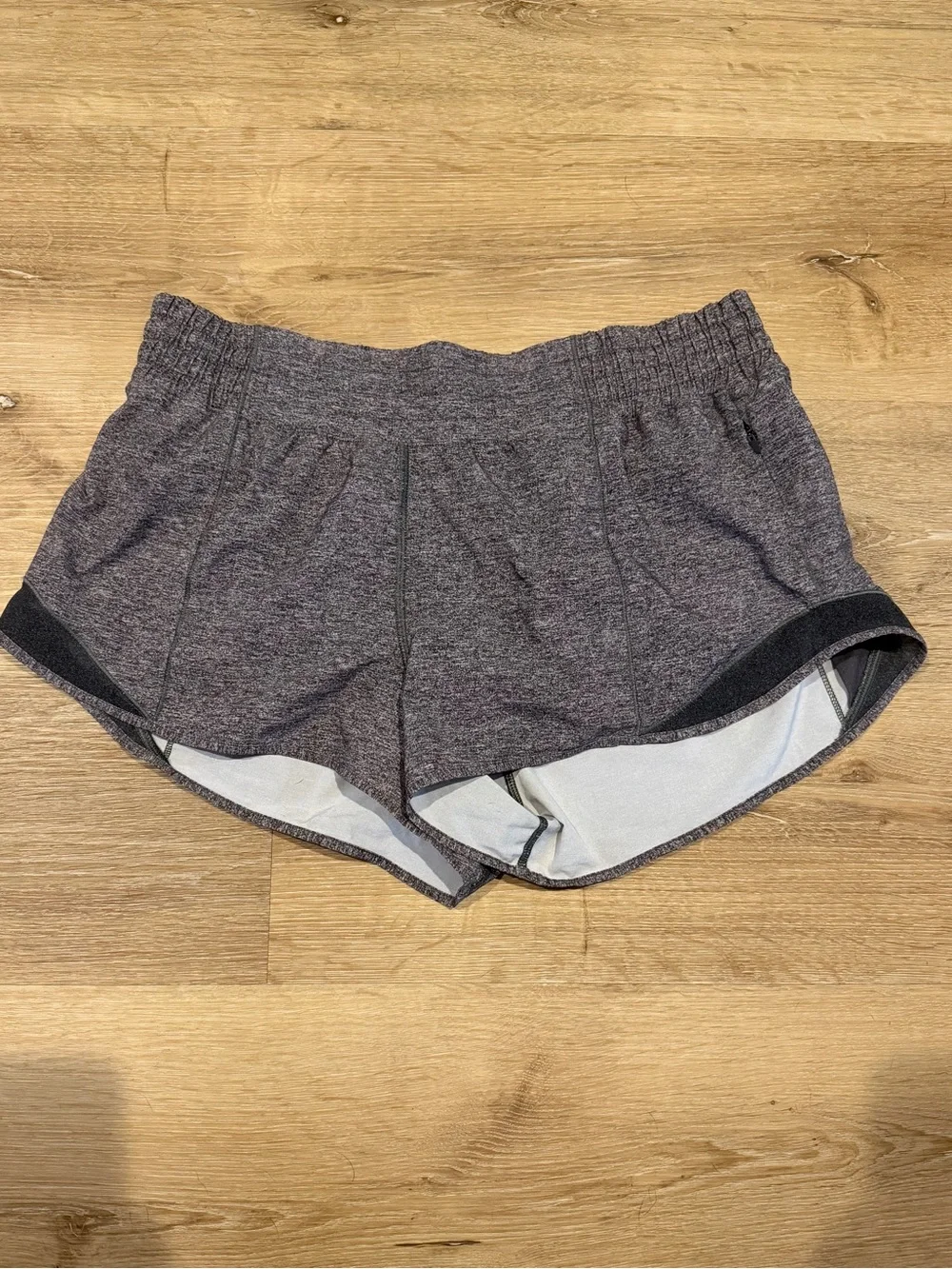 lululemon athletica Athletic Shorts in Heather Navy